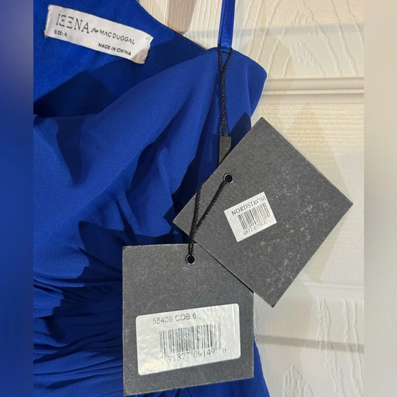 MAC DUGGAL Asymmetric Mini Sheath Dress Style 55409 - Picture 6 of 8